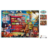 Man Cave - Retro Rules 1000 Piece Jigsaw Puzzle