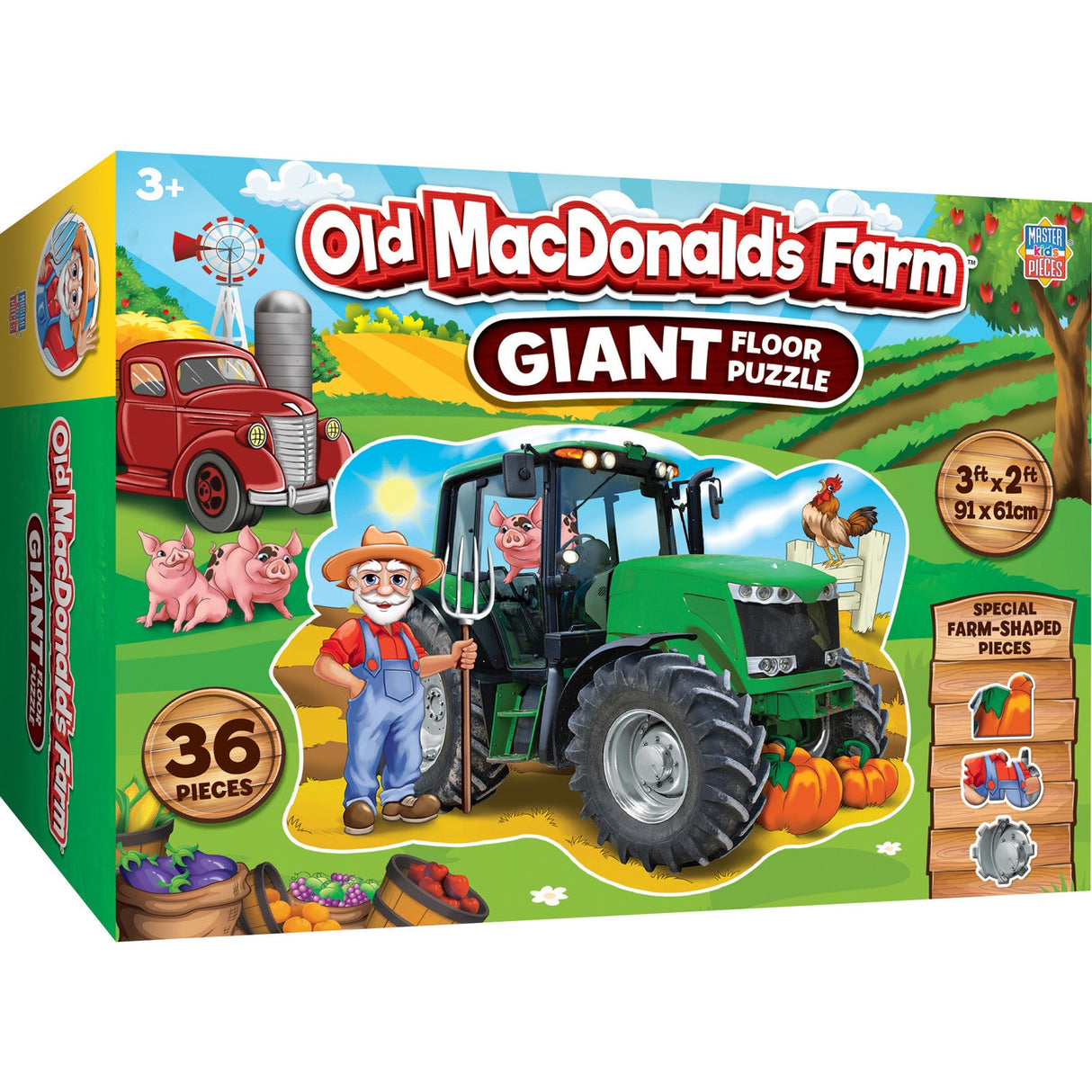 Old MacDonald's Farm 36 Piece Floor Jigsaw Puzzle