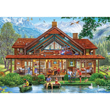 Cutaway - Camping Lodge 1000 Piece EZ Grip Jigsaw Puzzle