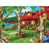 Lazy Days - Lakeside Retreat 750 Piece Jigsaw Puzzle