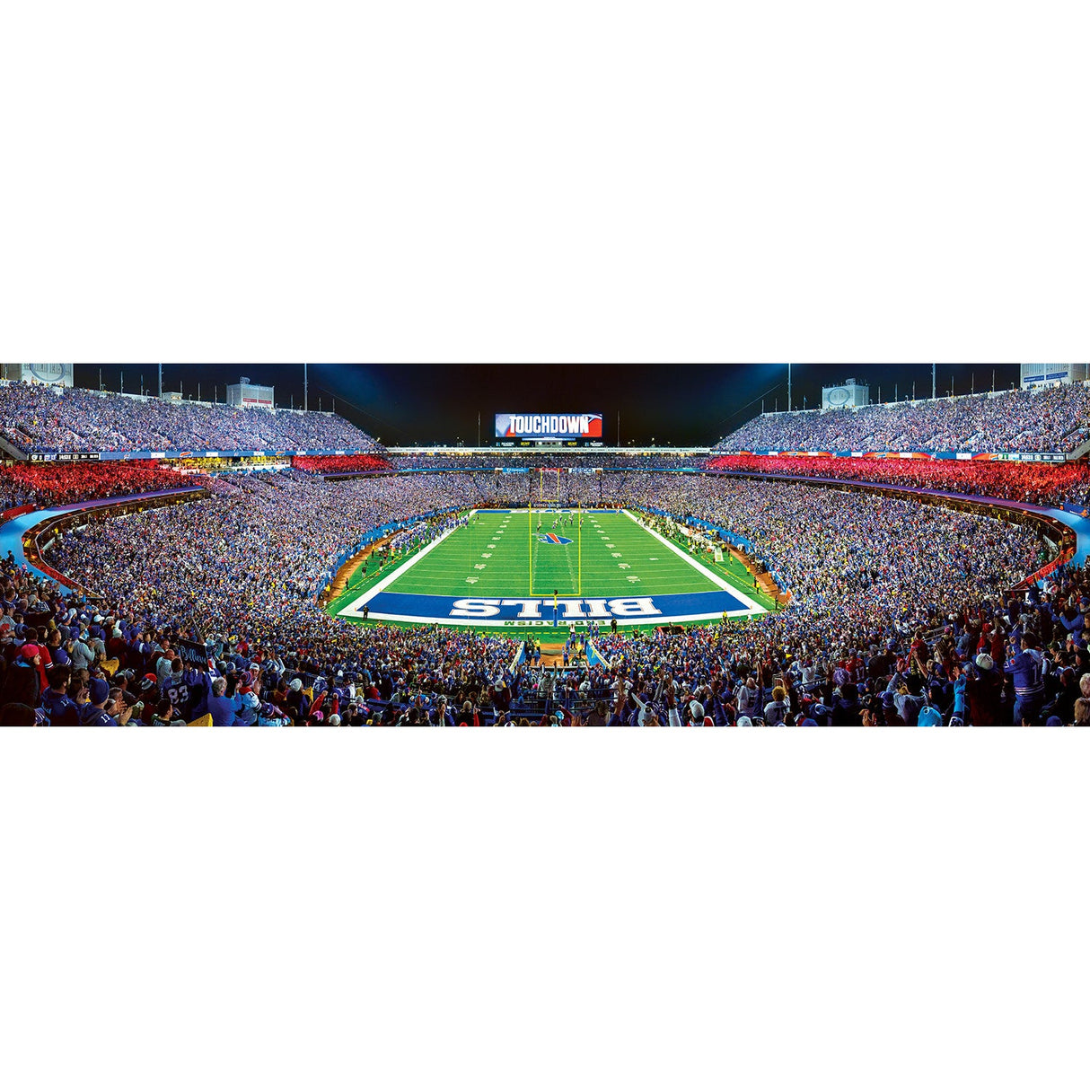 Buffalo Bills - 1000 Piece Panoramic Jigsaw Puzzle - End View