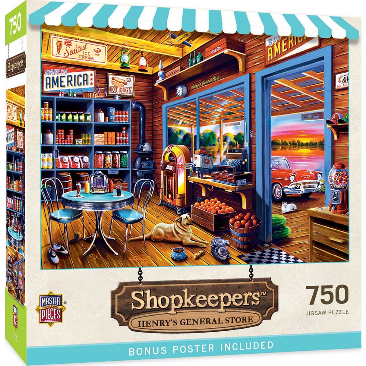 Shopkeepers - Henry's General Store 750 Piece Jigsaw Puzzle