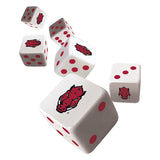 Arkansas Razorbacks Dice Set