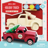 Holiday Truck Wood Paint Kit