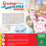 The North Pole Family Portrait 500 Piece Jigsaw Puzzle