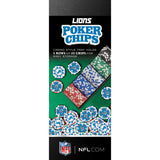 Detroit Lions 100 Piece Poker Chips