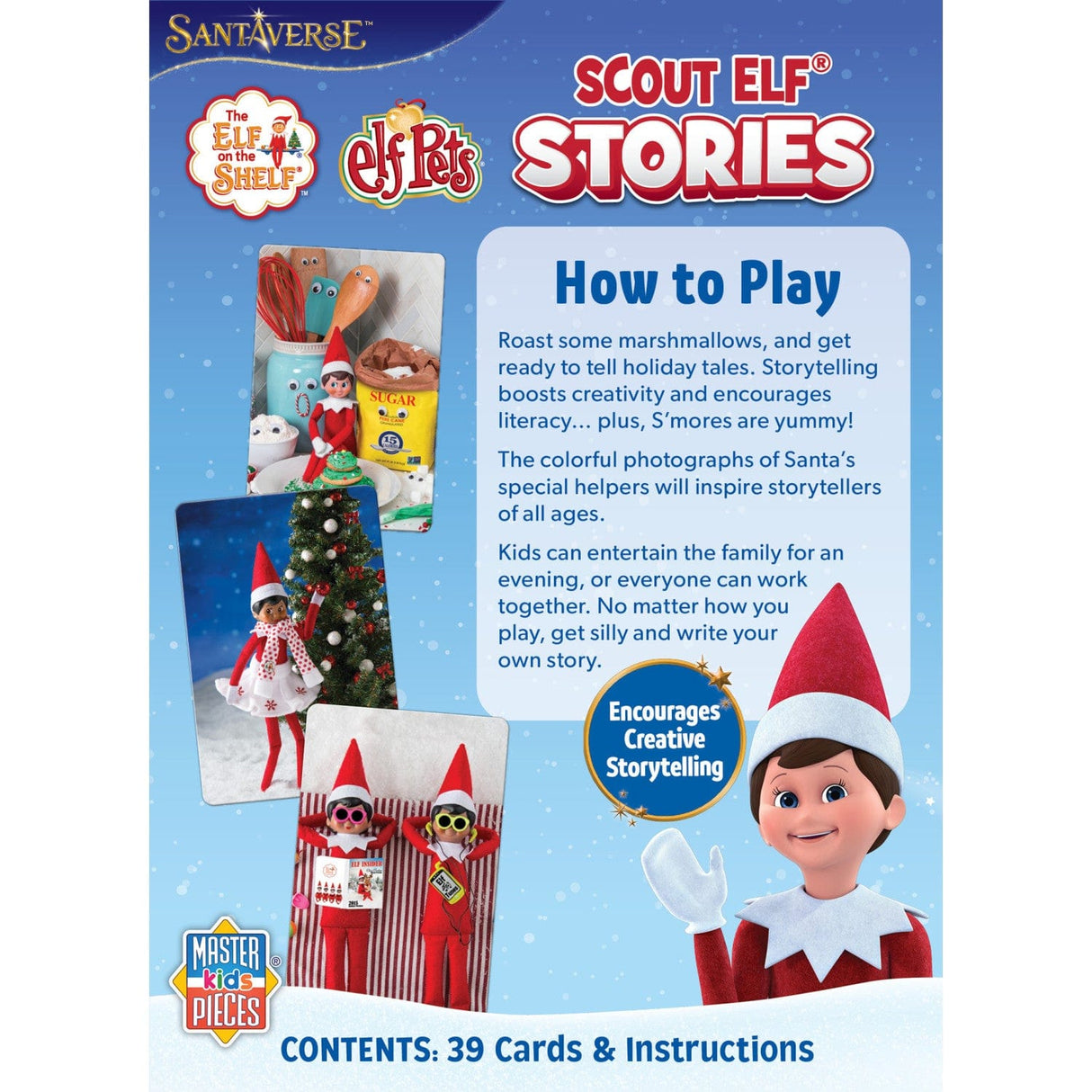 Elf on the Shelf - Scout Elves Stories Card Game