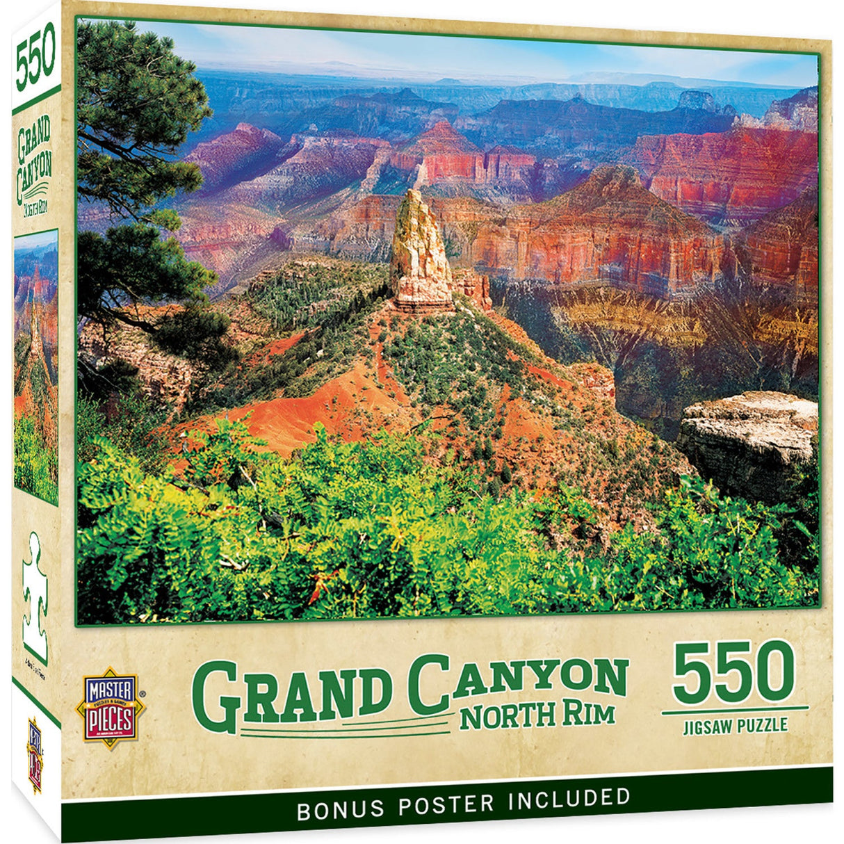 Grand Canyon North Rim 550 Piece Jigsaw Puzzle