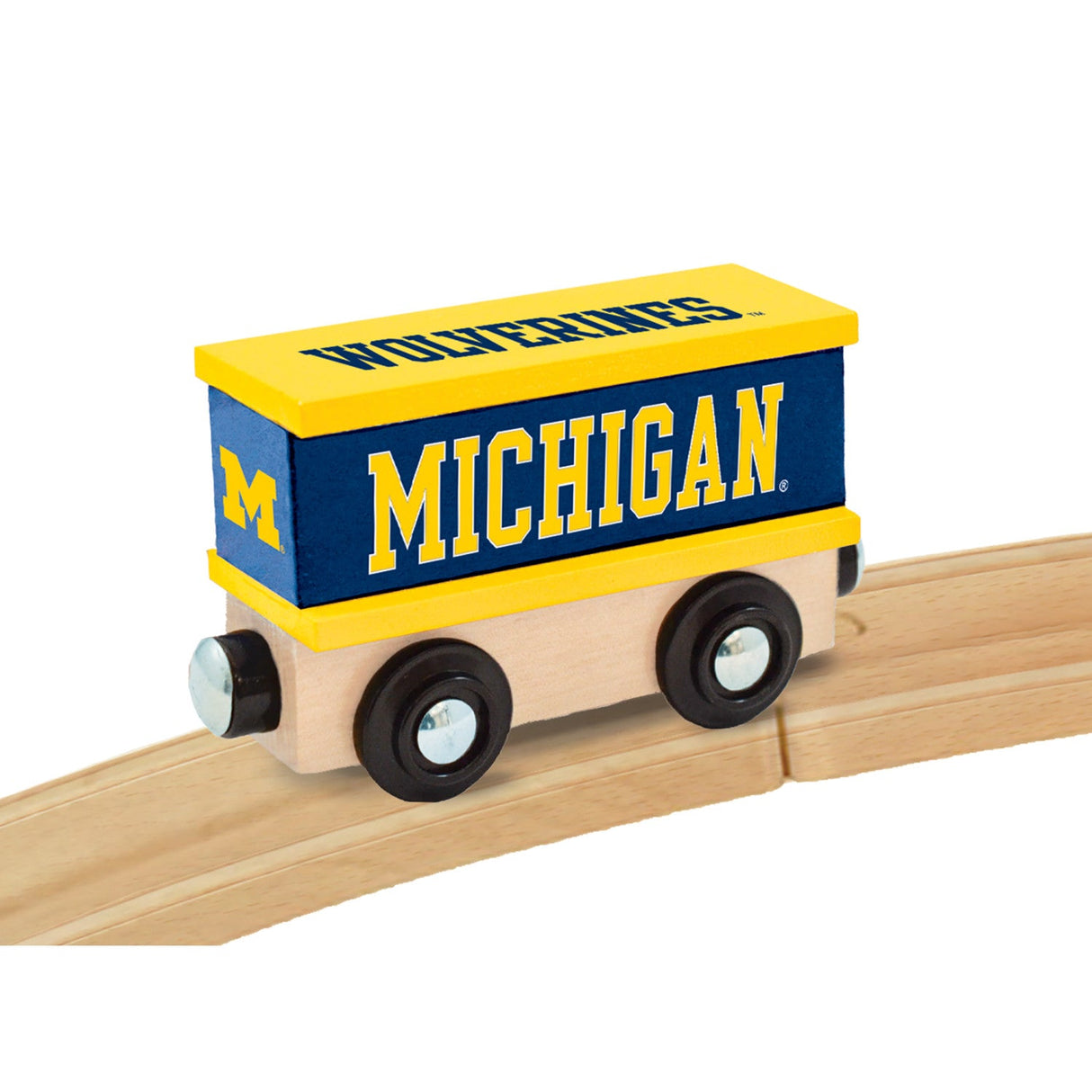 Michigan Wolverines Toy Train Box Car