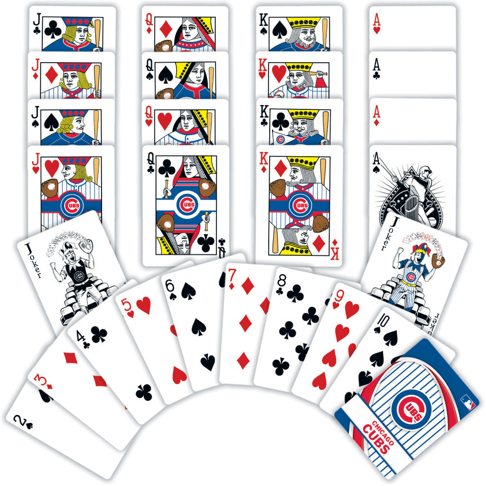 Chicago Cubs Playing Cards - 54 Card Deck