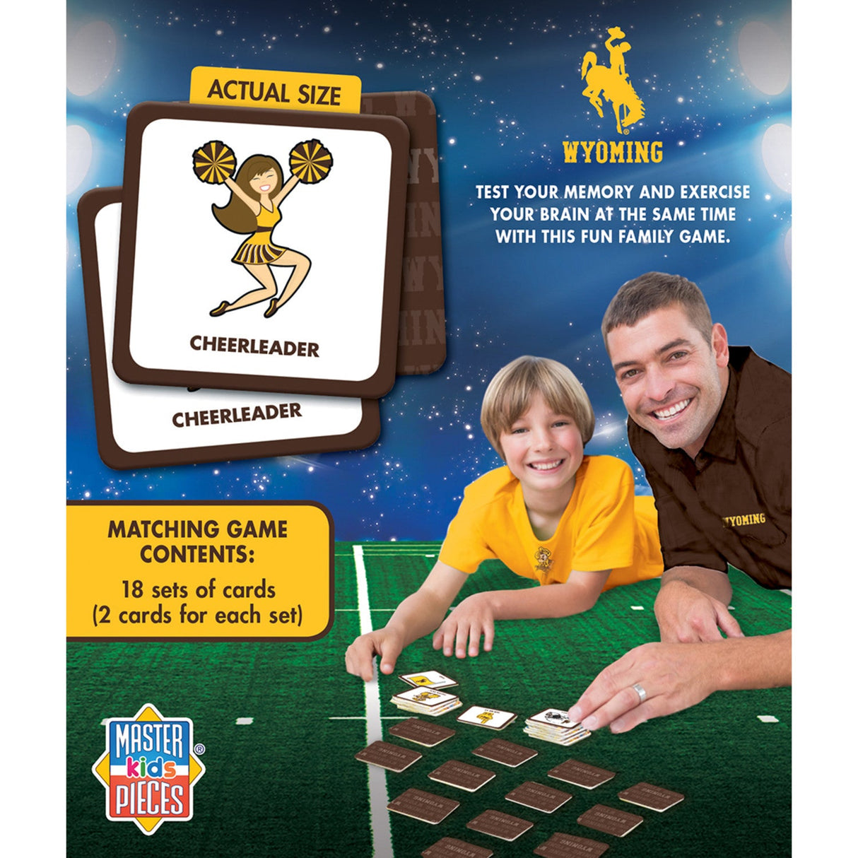 Wyoming Cowboys Matching Game