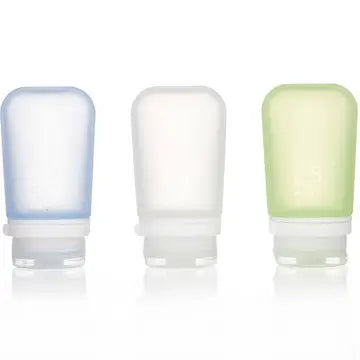 GoToob+ 2.5 oz (Medium) Travel Tubes by humangear (3 pack)