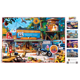 Cruisin' Route 66 - Trading Post on Route 66 1000 Piece Jigsaw Puzzle