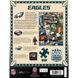 Philadelphia Eagles - Locker Room 500 Piece Jigsaw Puzzle