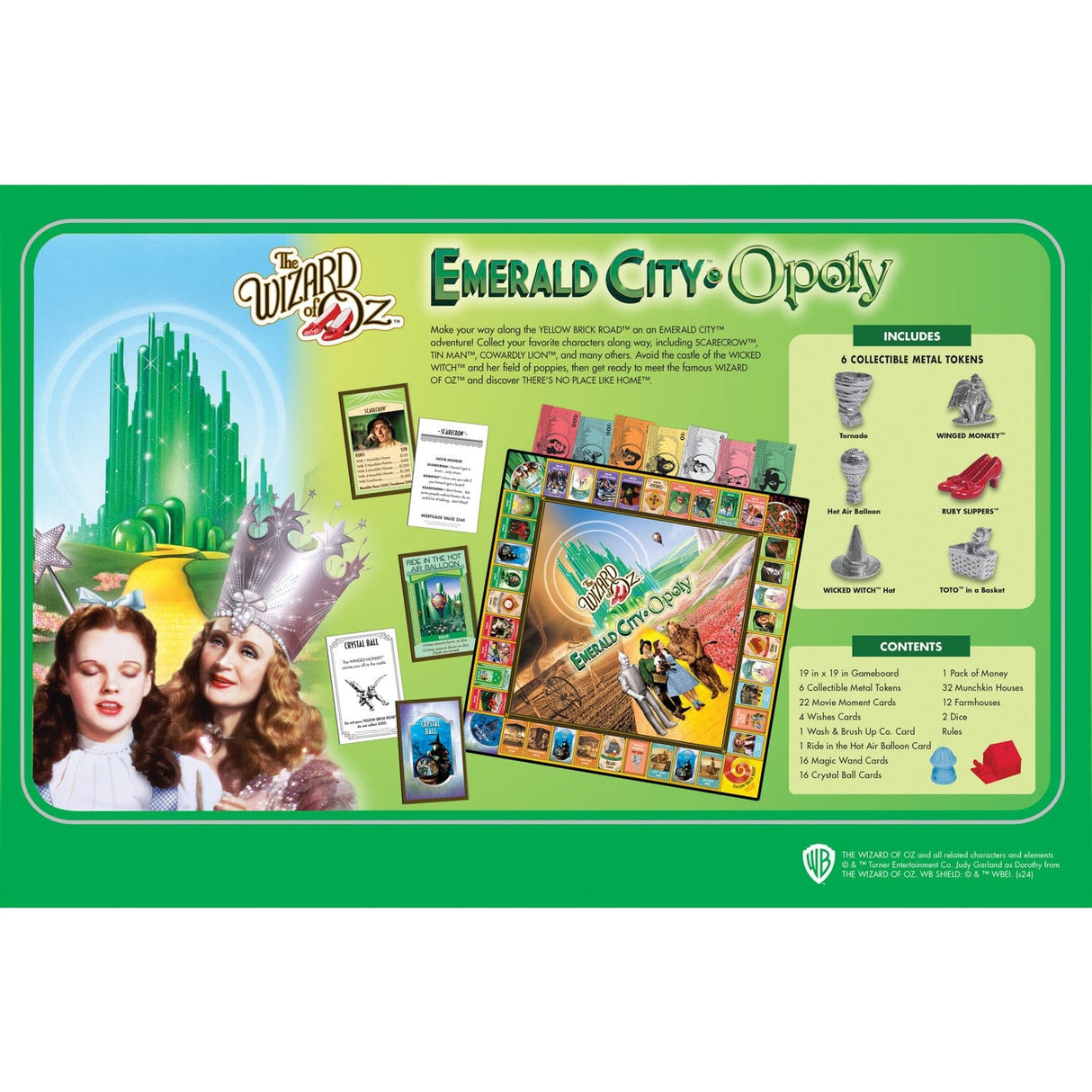 The Wizard of Oz Emerald City Opoly