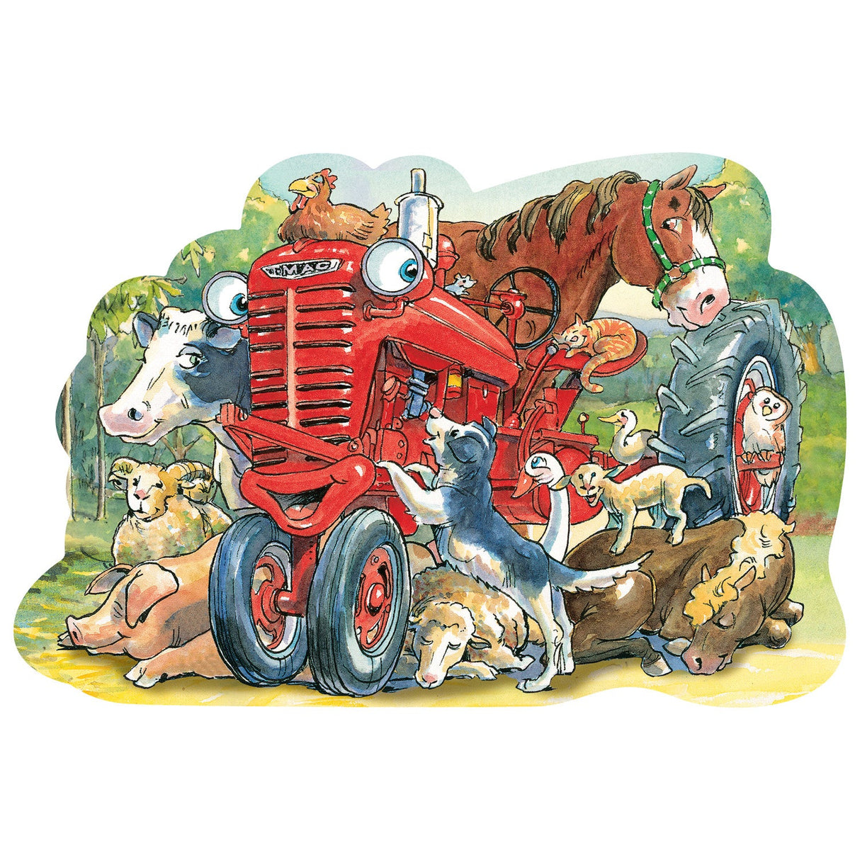 Tractor Mac 36 Piece Floor Jigsaw Puzzle