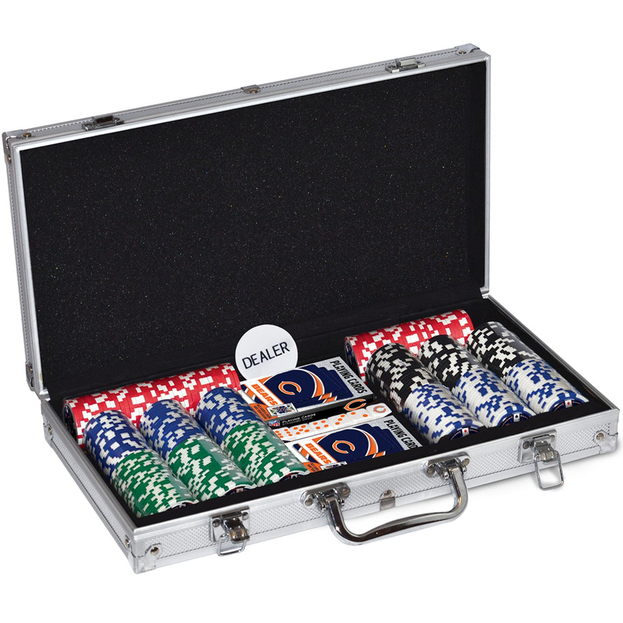 Chicago Bears 300 Piece Poker Set