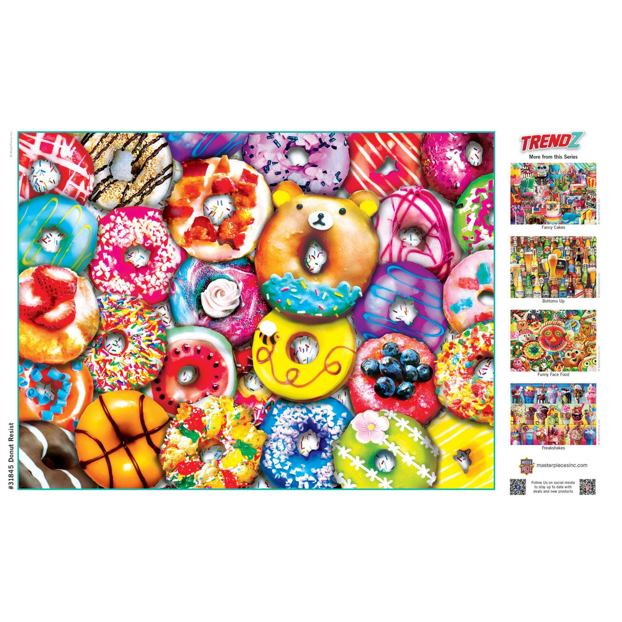 Trendz - Donut Resist 300 Piece EZ Grip Jigsaw Puzzle