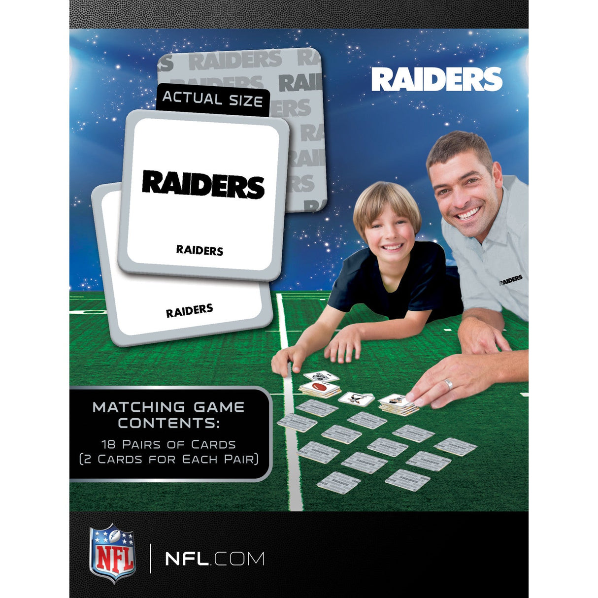 Las Vegas Raiders Matching Game