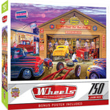 Wheels - Old Timer's Hot Rods 750 Piece Jigsaw Puzzle