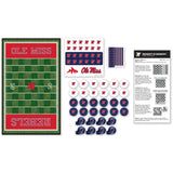 Ole Miss Rebels Checkers Board Game
