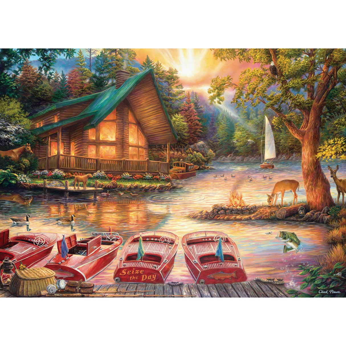 Art Gallery - Seize The Day 1000 Piece Jigsaw Puzzle