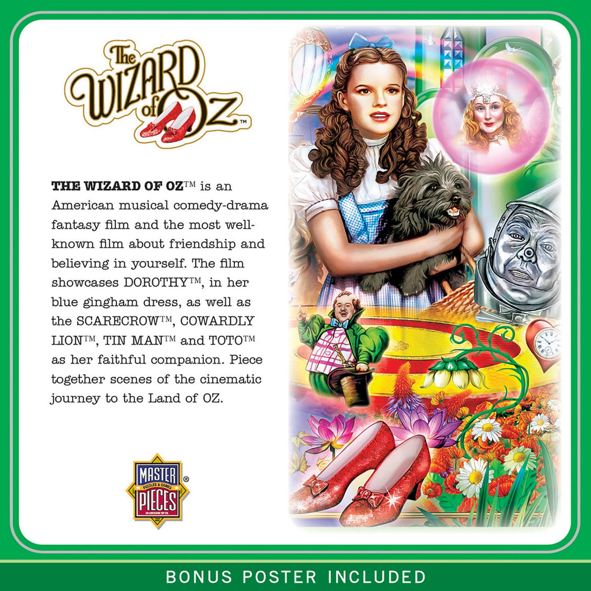 The Wizard of Oz - Magical Land of Oz 1000 Piece Jigsaw Puzzle