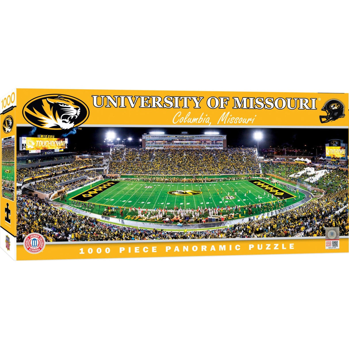 Missouri Tigers - 1000 Piece Panoramic Jigsaw Puzzle