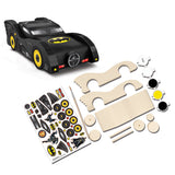 Batman - Mini Batmobile Wood Wood Craft & Paint Kit