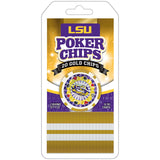 LSU Tigers 20 Piece Poker Chips