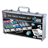 Detroit Lions 300 Piece Poker Set