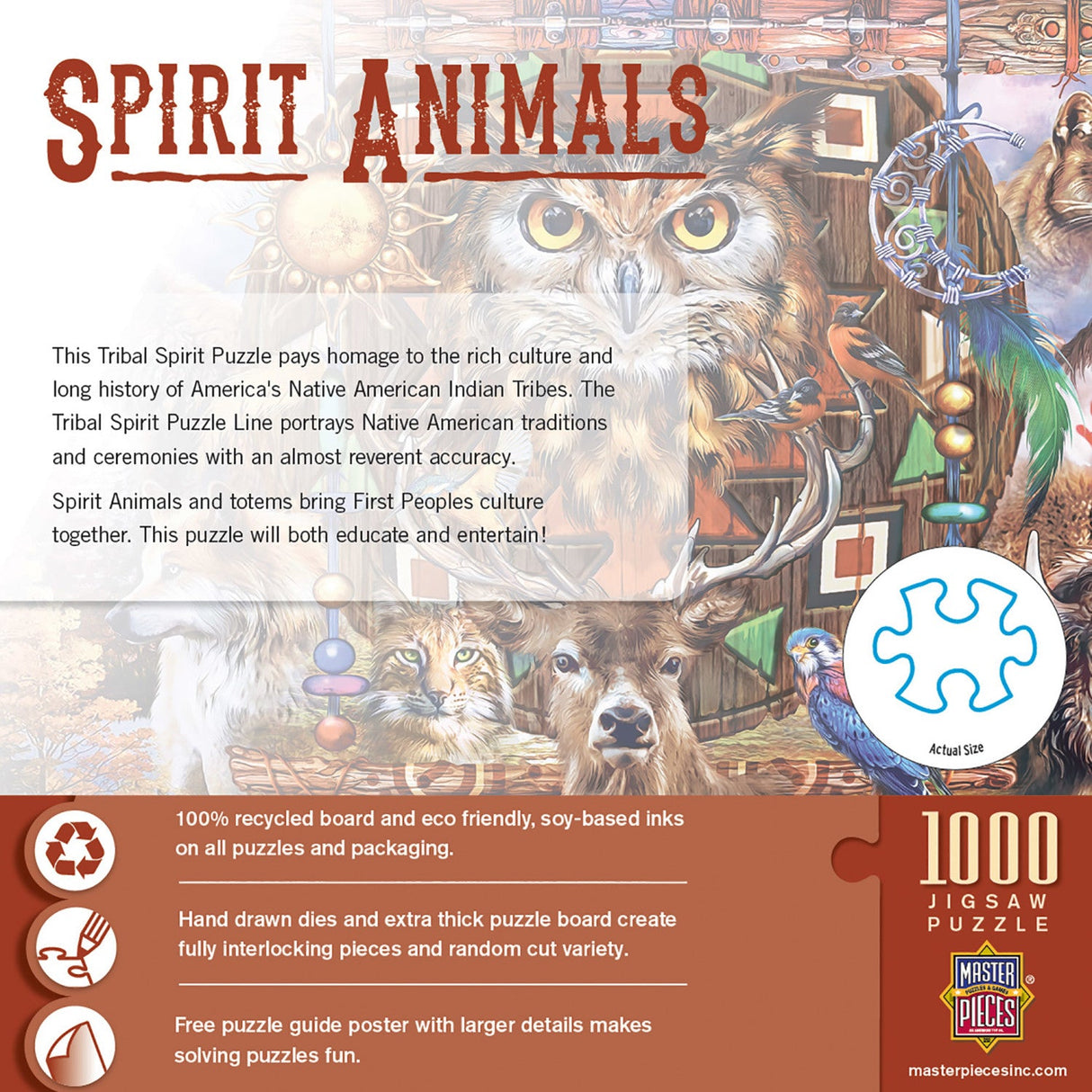 Spirit Animals 1000 Piece Jigsaw Puzzle