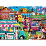 Food Truck Roundup - Country Fair 1000 Piece Jigsaw Puzzle