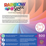 Rainbow Sauce - Twist & Swirl 500 Piece Jigsaw Puzzle