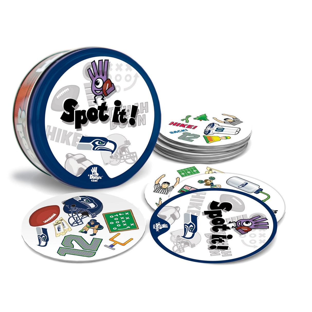 Seattle Seahawks Spot It! Card Game