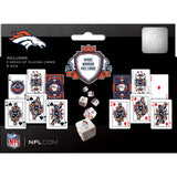 Denver Broncos - 2-Pack Playing Cards & Dice Set