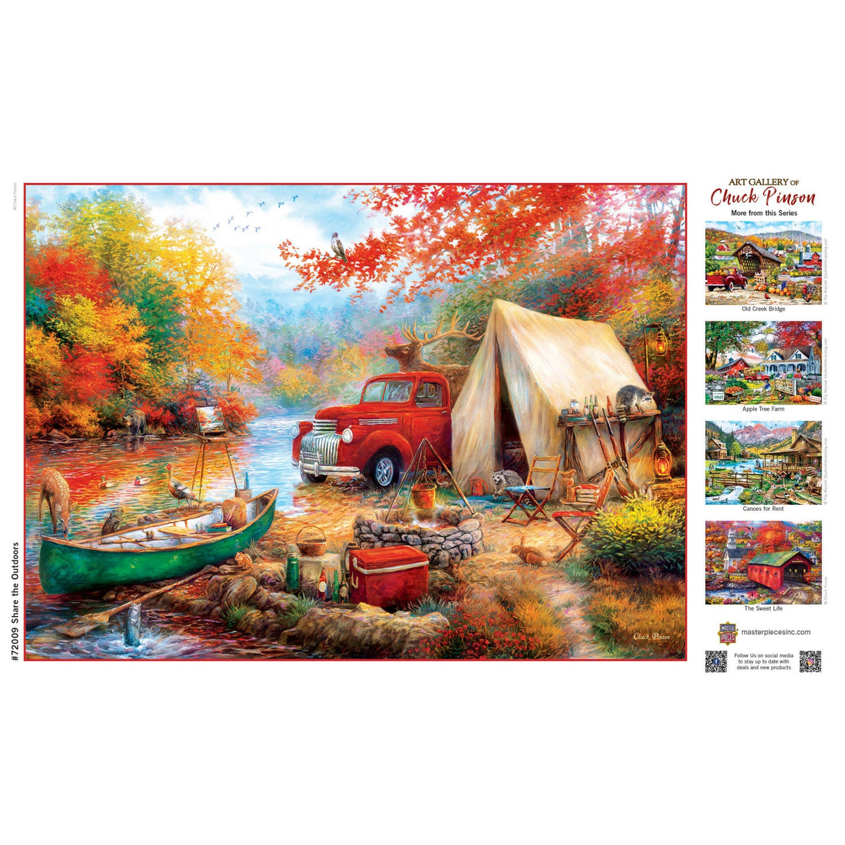 Art Gallery - Share the Outdoors 1000 Piece Jigsaw Puzzle