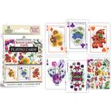 Farmer's Almanac - Backyard Garden Flowers Playing Cards - 54 Card Deck