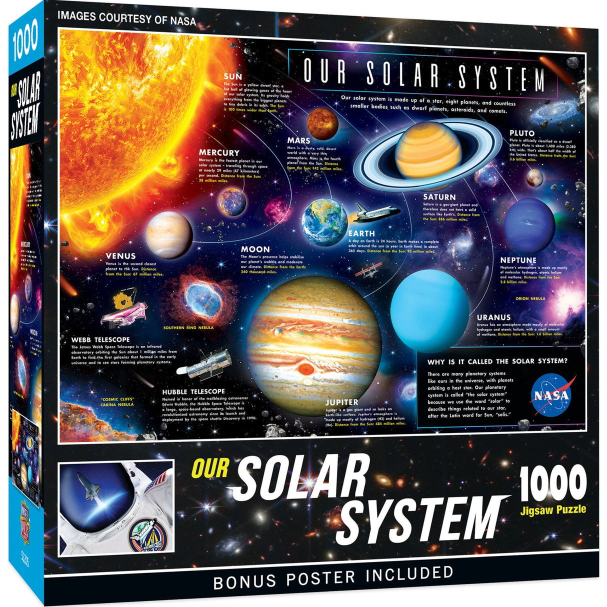 Our Solar System - 1000 Piece Jigsaw Puzzle