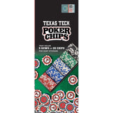 Texas Tech Red Raiders 100 Piece Poker Chips