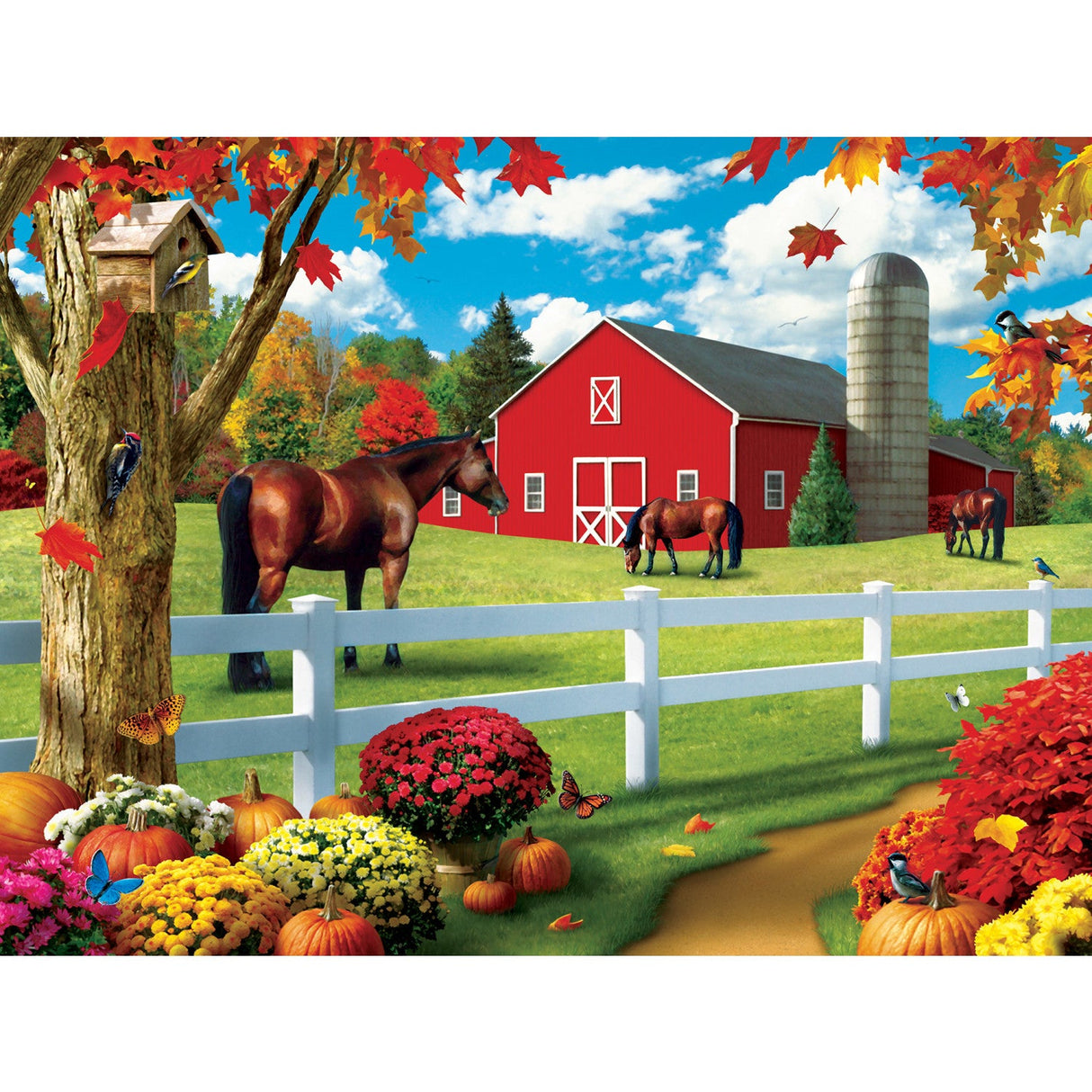 Memory Lane - Rolling Pastures 300 Piece EZ Grip Jigsaw Puzzle