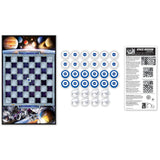 Space Mission Checkers Board Game