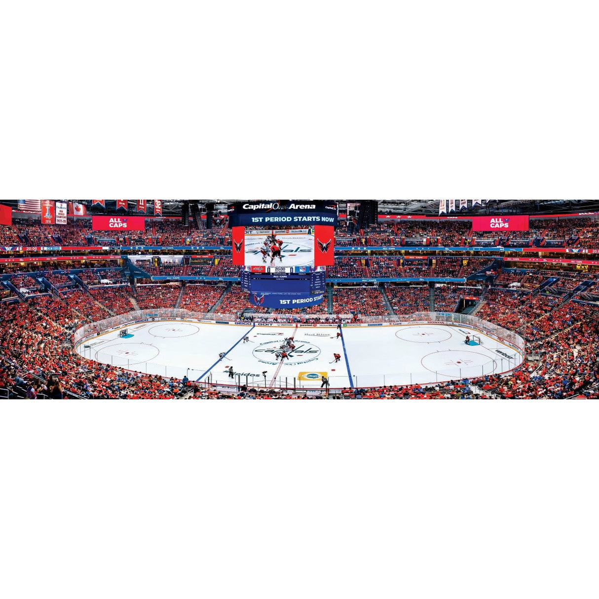 Washington Capitals - 1000 Piece Panoramic Jigsaw Puzzle