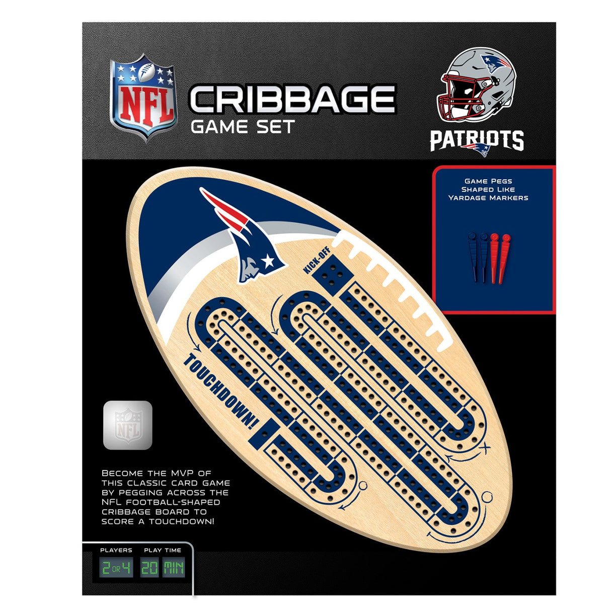 New England Patriots Cribbage