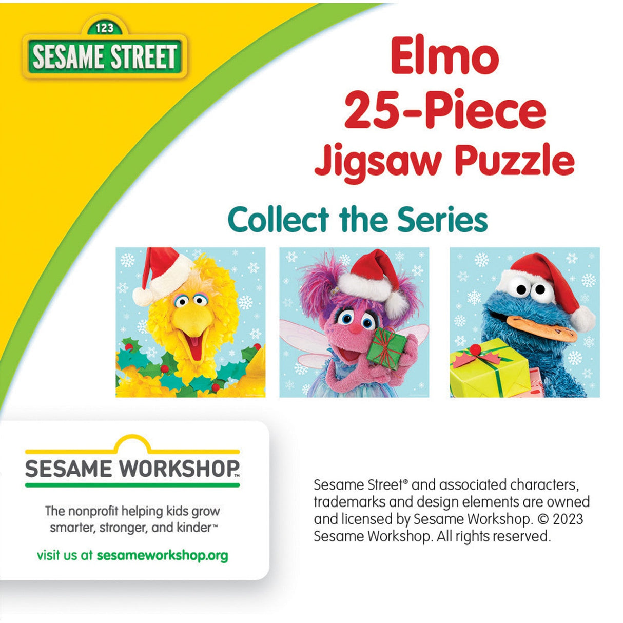 Sesame Street Holiday - Elmo 25 Piece Jigsaw Puzzle