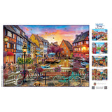 Travel Diary - Cycling at Colmar 500 Piece Jigsaw Puzzle