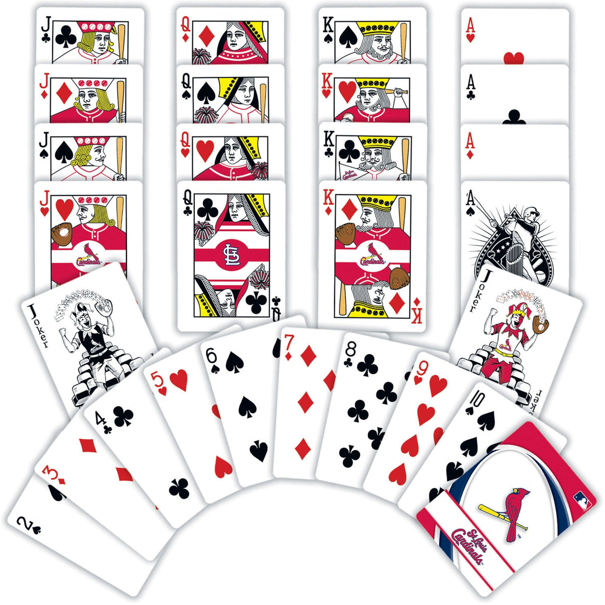 St. Louis Cardinals Playing Cards - 54 Card Deck