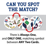 New England Patriots Spot It! Card Game