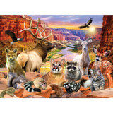 Wildlife of Grand Canyon National Park - 100 Piece Jigsaw Puzzle