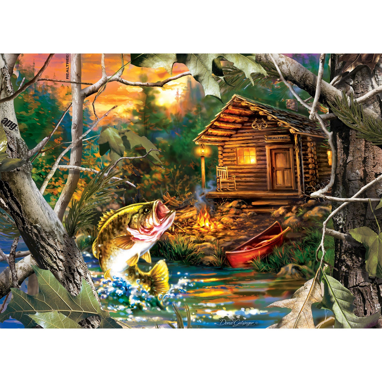 Realtree - The One That Got Away 1000 Piece Jigsaw Puzzle